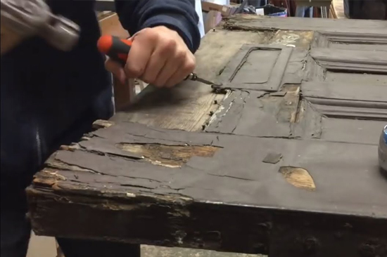 Mt Prospect-wooden-door-repair