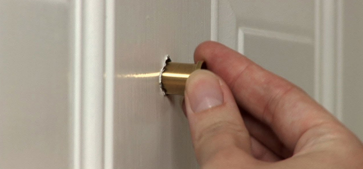 peephole door repair in Mt Prospect
